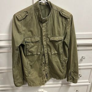 Zara light weight cargo jacket